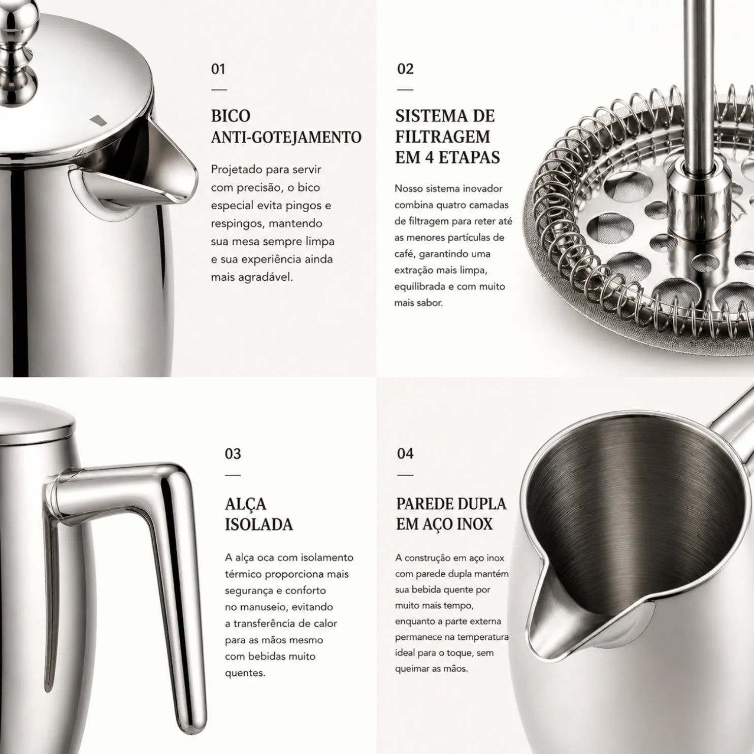 Cafeteira-Prensa-Francesa-Termica-Inox-Bruma-Amalfi