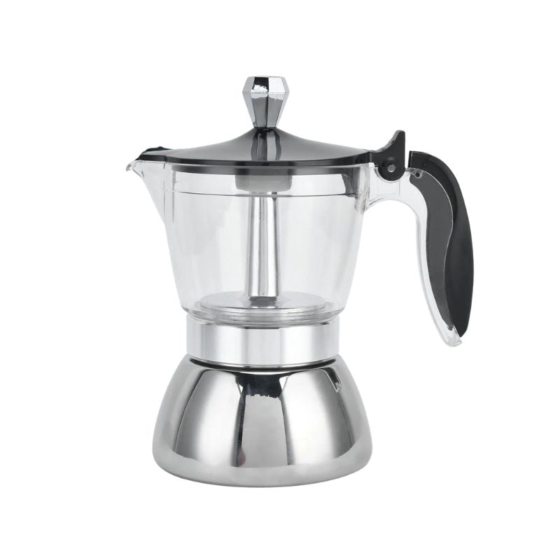 Cafeteira Italiana Moka em Aço Inox Bruma Milano