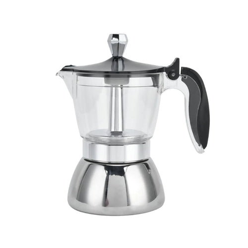 Cafeteira Italiana Moka em Aço Inox Bruma Milano