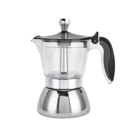 Cafeteira Italiana Moka em Aço Inox Bruma Milano