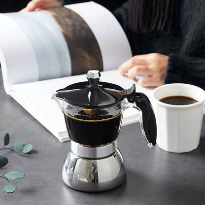 Cafeteira Italiana Moka em Aço Inox