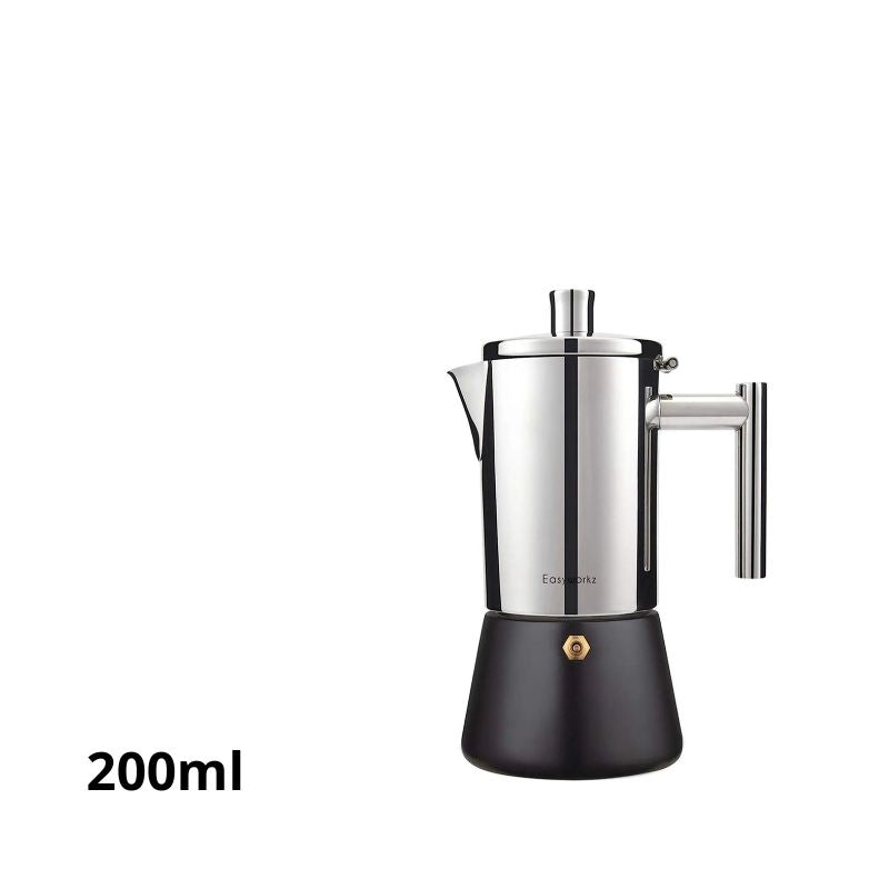 Cafeteira Italiana de Inox 200ml
