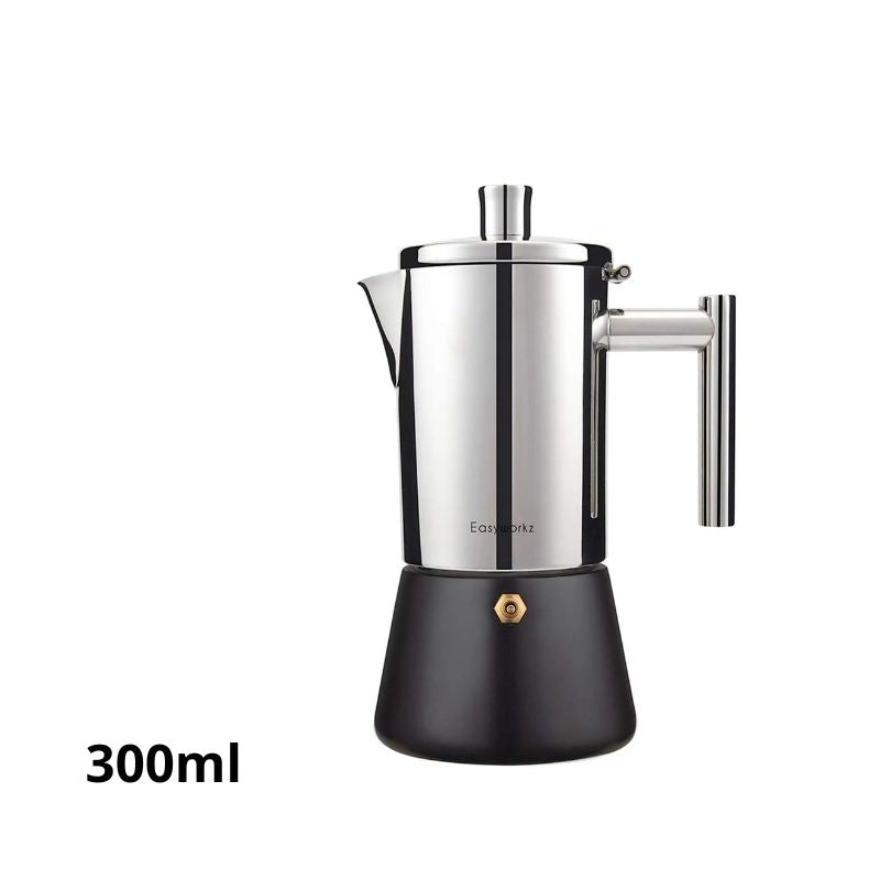 Cafeteira Italiana de Inox 300ml