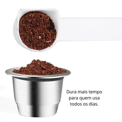 Cápsula Reutilizável em Inox