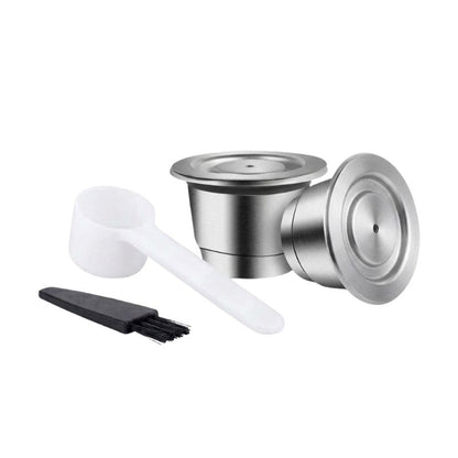 Duas Cápsulas em Inox para Nespresso 