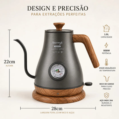 Chaleira_Bruma_Bico_de_Ganso_Elegance_Cinza_Chumbo