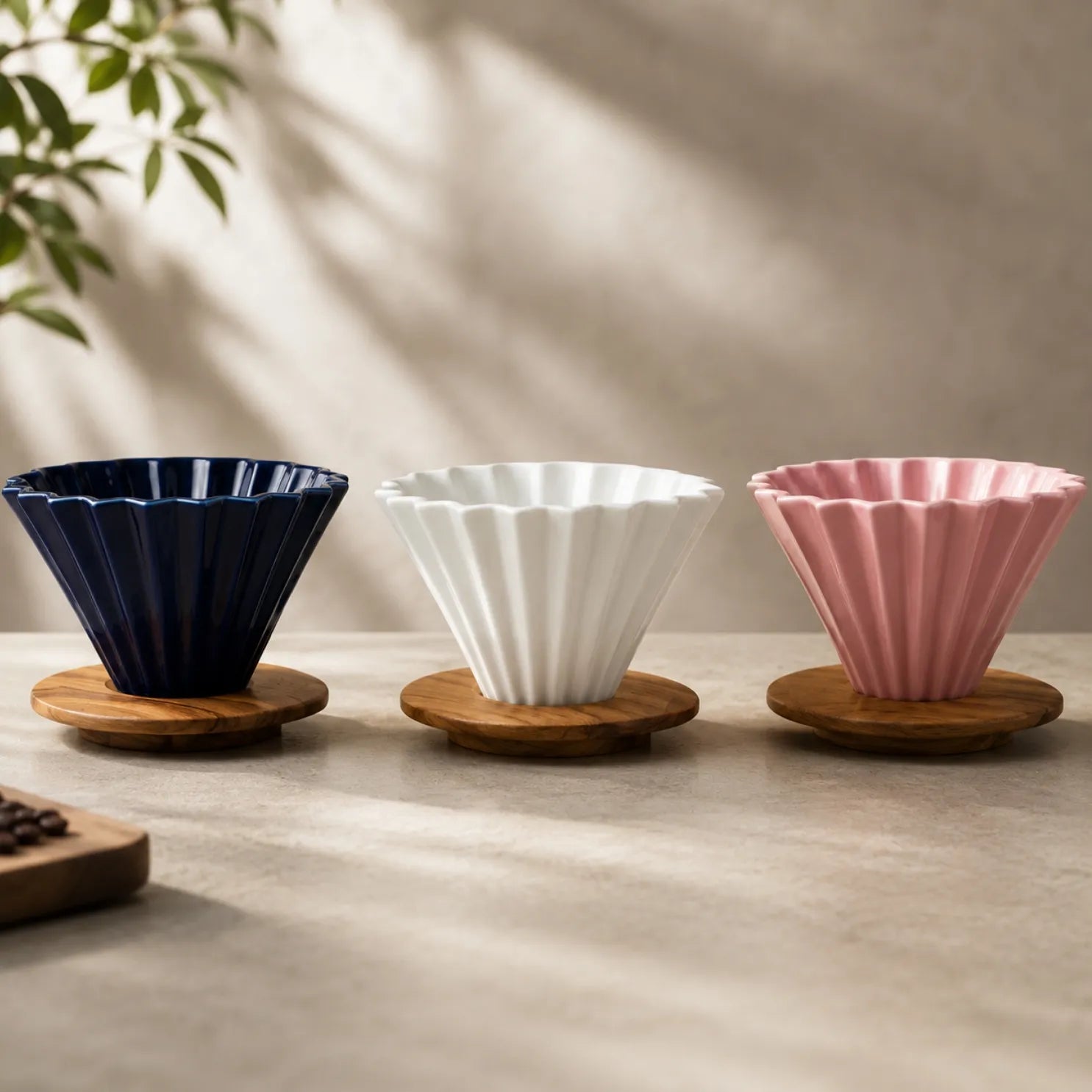 Filtro de Cafe Bruma em Ceramica Formato Conico