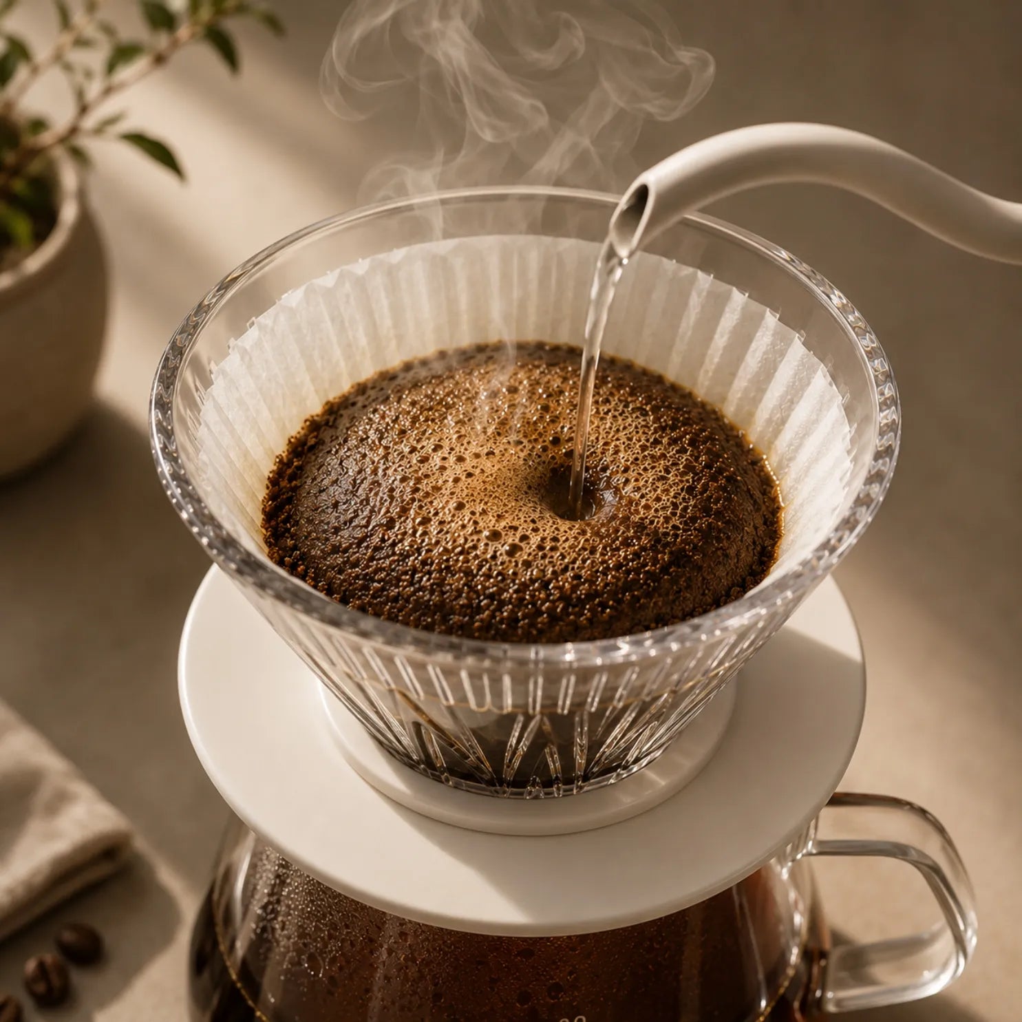 Hario V60 com 40 Filtros Bruma Perfetto
