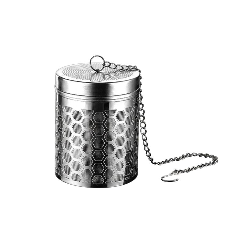 Infusor de Chá em Aço Inox Bruma Malha Fina com Corrente Longa