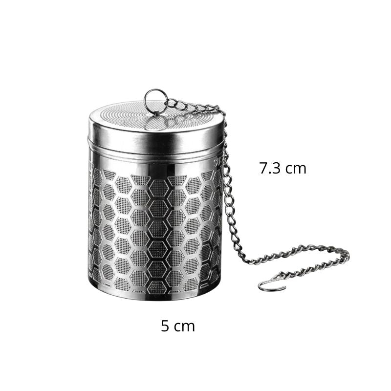 Infusor de Chá em Aço Inox Grande