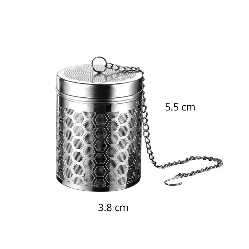 Infusor de Chá em Aço Inox Pequeno