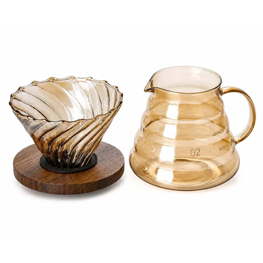 Jarra de Café com Filtro de Vidro Bruma Siena
