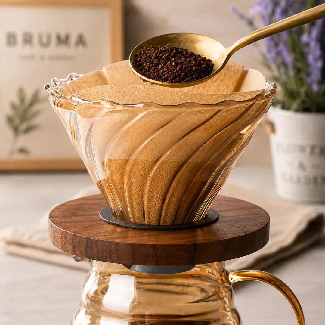 Jarra de Café com Filtro de Vidro Bruma Siena
