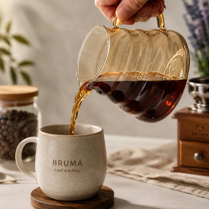 Jarra de Café com Filtro de Vidro Bruma Siena