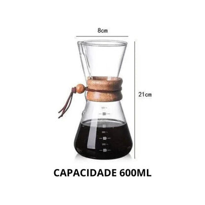 Jarra de Café para Preparo Manual com Filtro Bruma Orvieto