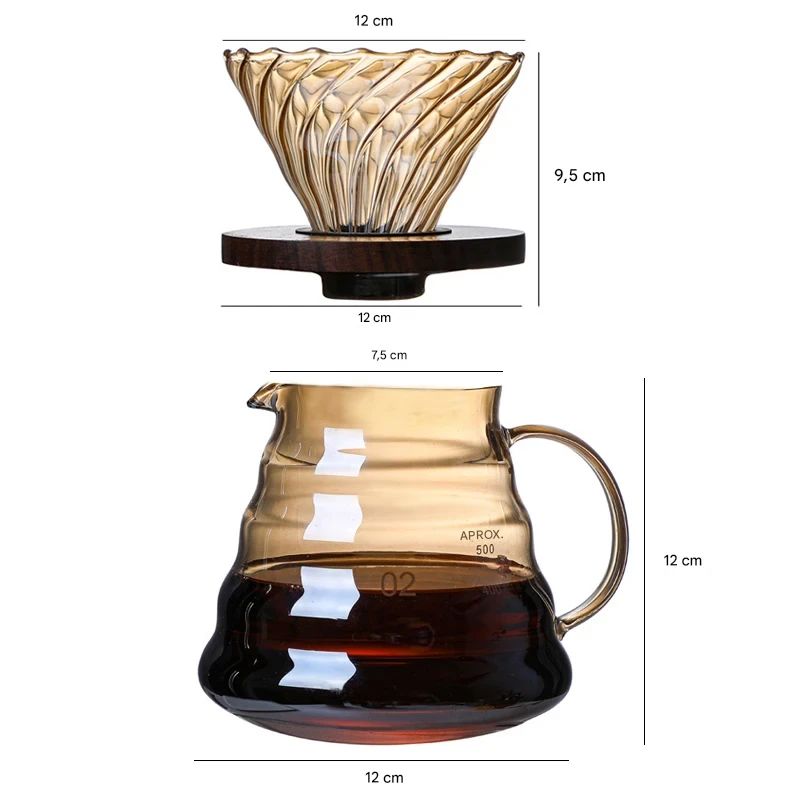 Jarra de Café com Filtro de Vidro Bruma Café e Chá
