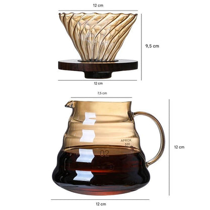 Jarra de Café com Filtro de Vidro Bruma Café e Chá