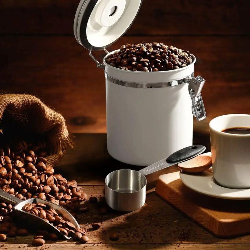 Pote Hermético para Grãos de Café