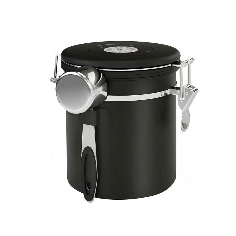 Pote Hermético para Grãos de Café Bruma Nero