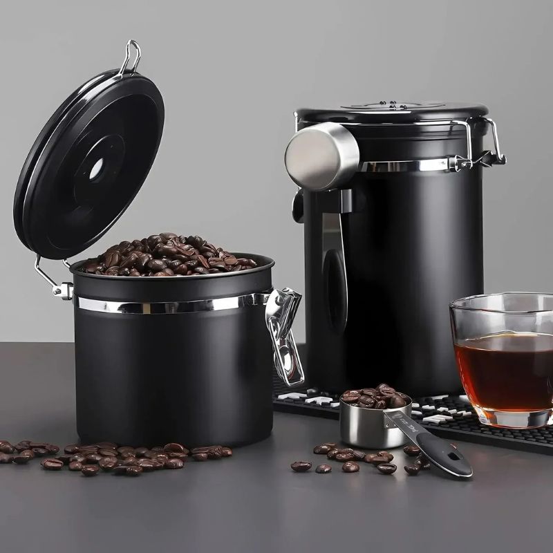 Pote Hermético para Grãos de Café Bruma