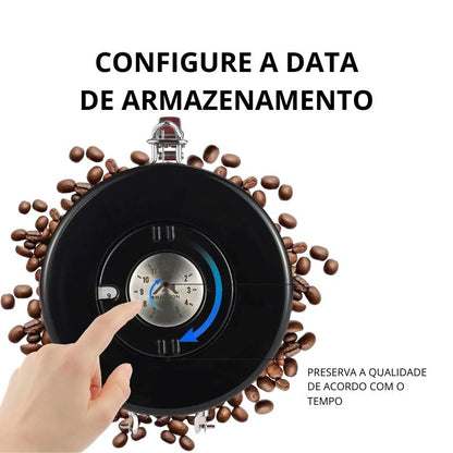 Pote Hermético para Café