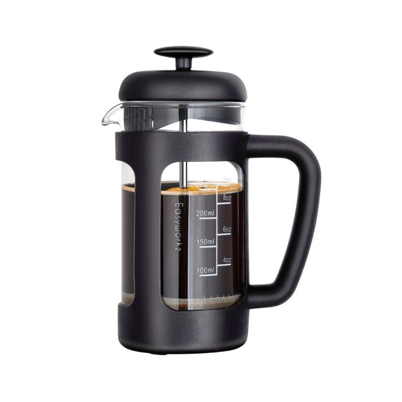 Prensa Francesa de Vidro para Café Bruma