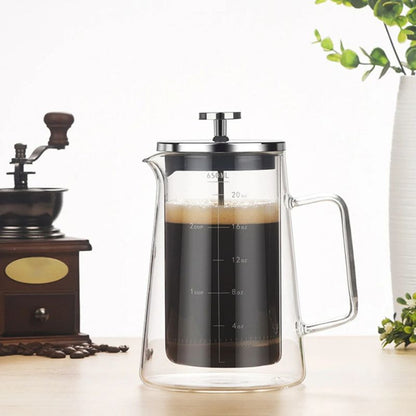 Prensa Francesa para Café de Vidro