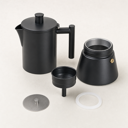 Componentes internos da Cafeteira Italiana Expresso Bruma Tradizione