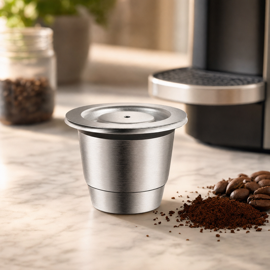 Cápsula Reutilizável em Inox para Nespresso Bruma - Hero premium