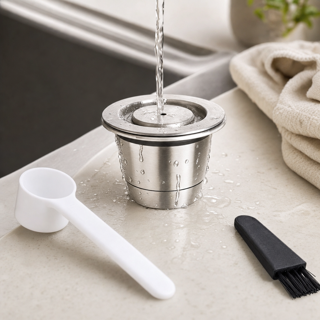 Cápsula Reutilizável em Inox para Nespresso Bruma - Lavável e reutilizável