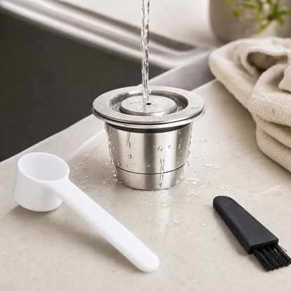 Cápsula Reutilizável em Inox para Nespresso Bruma - Lavável e reutilizável